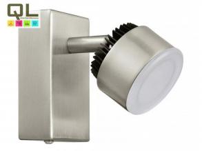 LED fal 1x6Wm.nickel /fekete Armento