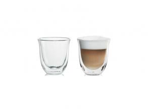 DeLonghi cappuccino üvegpohár, 2 db