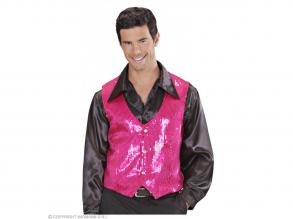 Rózsaszín kockás mellény férfi jelmez