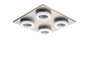 EGLO , 32569 , PALENA , fali-mennyezeti lámpa , 3000 K , LED , 4X3,8W , IP20 , szatinált