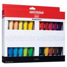 Amsterdam akrilfesték szett, 24x20 ml