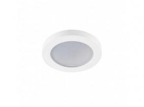 LED lámpatest , spot keret , süllyesztett , kerek , GU10 , fehér , IP44 , FLINI
