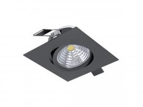 EGLO , 33394 , SALICETO , süllyesztett lámpa , 4000 K , LED , 6W , Yes , IP20 , átlátszó, fehér