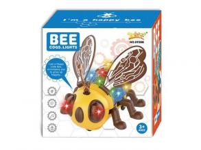 Bee a boldog méhecske fénnyel és mozgó funkcióval 17cm