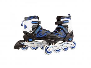 Inline görkorcsolya, kék/fekete - 39-42
