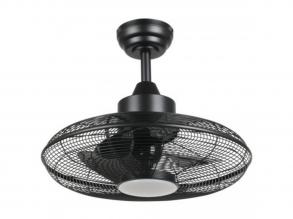 EGLO , 35133 , IGELDO , lámpa ventilátorral , 3000 K, 4000 K, 5000 K , LED , 15W , tejfehér