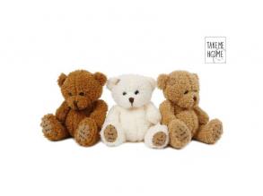 Plüssmaci I love you felirattal - 18 cm, háromféle