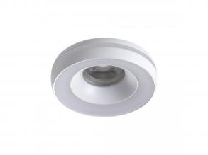 Dekorációs keret , spot keret , lámpatest , Gx5,3/GU10 , kerek , fehér, Kanlux , ELICEO ST DSO