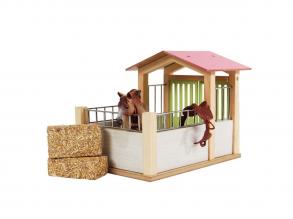 Ló istálló fából, 1:24 - Kids Globe
