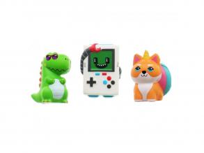 Amazing Cool retro nyomkodós puha figura, többféle, 1 db