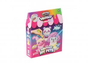 Amazing Cool nyomkodós puha állatfigura készítő szett, 3 részes