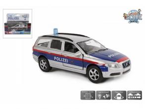 Volvo V70 rendőrautó fénnyel és hanggal