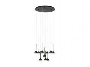 EGLO , 39714 , NUCETTO , függeszték , 3000 K , LED , 10X4,5W , Yes , IP20 , átlátszó