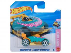 Hot Wheels: Donut Drifter / Beignet De Dérapage zöld kisautó 1/64 - Mattel