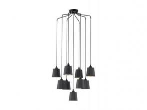 EGLO , 39739 , BERNABETTA , függeszték , E27 , 9X40W , IP20 , fekete, arany