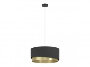 EGLO , 39926 , MANDERLINE , függesztett lámpa , E27 , 1X40W , IP20 , fekete, réz