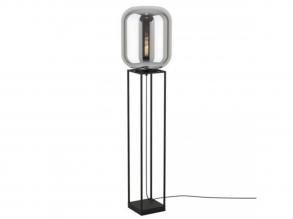 EGLO , 39989 , BULCIAGO , állólámpa , E27 , 1X40W , IP20 , fekete-átlátszó