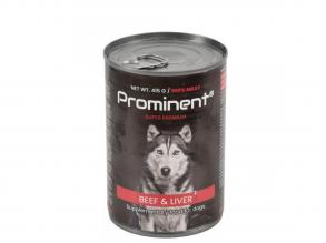 PROMINENT dog Beef & Liver, konzerv kutyáknak, marhahúsból és májból, 400 g