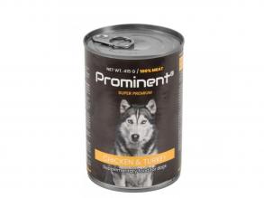PROMINENT dog Chicken & Turkey, konzerv kutyáknak, csirke és pulykahúsból, 400 g