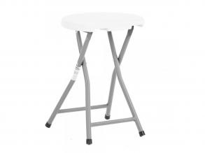 Foldis kerti szék fehér színben