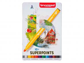 Bruynzeel Super Point filctollak, 10 darabos szett