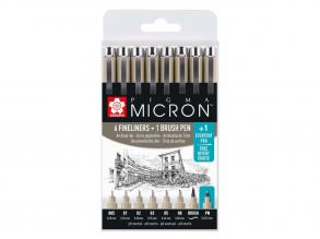 Sakura Pigma Micron toll szett 6+1