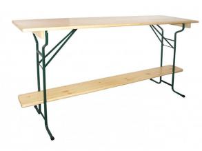 Kerti asztal - 220x50 cm