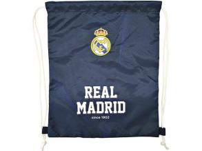 Real Madrid kék tornazsák, sportzsák 32x38,5 cm