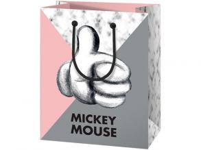 Mickey Egér "Like" közepes méretű ajándéktáska 18x23x10cm-es