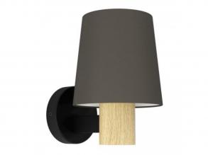EGLO , 43783 , EDALE , fali lámpa , E27 , 1X40W , IP20 , cappuccino