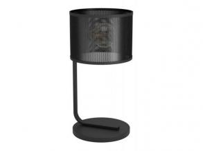LED lámpa , asztali , éjjeli lámpa , állólámpa , E27 foglalat , acél , fekete , EGLO , MANBY , 43797