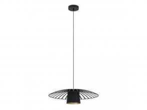 EGLO , 43931 , FELIXKIRK , függesztett lámpa , E27 , 1X40W , IP20 , fekete, arany