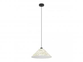 EGLO , 43942 , OXPARK , függesztett lámpa , E27 , 1X25W , IP20 , fehér, zöld