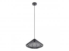 EGLO , 43995 , DOLWEN , függesztett lámpa , E27 , 1X40W , IP20 , fekete