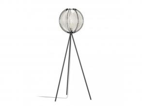 EGLO , 44009 , WAVERTON , állólámpa , E27 , 1X40W , IP20 , fehér, fekete