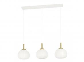 EGLO , 44066 , SUMMERHILL , függesztett lámpa , E27 , 3X40W , IP20 , fehér