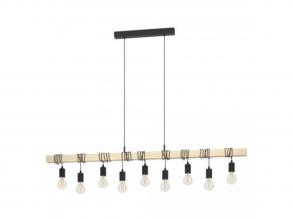 EGLO , 44099 , TOWNSHEND , függesztett lámpa , E27 , 9X60W , IP20