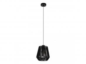 EGLO , 44105 , PERSLEY , függesztett lámpa , E27 , 1X60W , IP20 , fekete