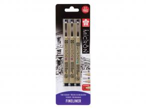 Sakura Pigma Micron filc, 3 darab