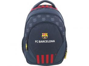 FC Barcelona lekerekített iskolatáska hátizsák 31x17x45cm