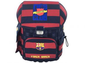 FC Barcelona: Forca Barca ergonomikus merevfalú iskolatáska, hátizsák 31x22x40cm
