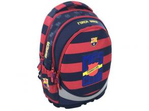 FC Barcelona: Forca Barca ergonomikus lekerekített iskolatáska, hátizsák 36x42x28cm