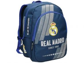 Real Madrid kétrekeszes ovis hátizsák 22x12x34cm
