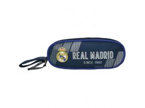 Real Madrid ovális tolltartó 21x8x9,5cm