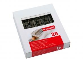 Bruynzeel grafit ceruzahegyező doboz 20