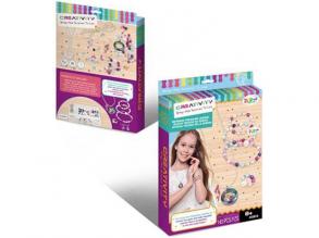 Creativity Ékszerkészítő készlet színes gyöngyökkel 143db-os