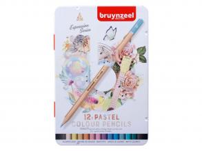 Bruynzeel Expression színes ceruzák pasztell színekben, 12 darabos doboz