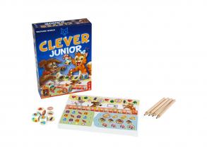 999 Games Clever Junior kockajáték, idegen nyelvű társasjáték
