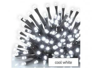 Led fényfüzér , sorolható , beltéri/ kültéri , 50 led , 5 m , hideg fehér , időzíthető , IP44 , standard