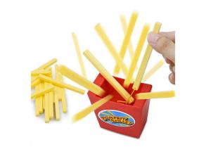 Repülő sült krumpli ügyességi játék